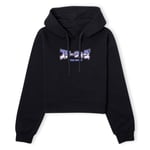 Star Wars Princess Leia Women's Cropped Hoodie - Black - XS - Black