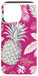 Coque pour iPhone 15 Pro Max Festive Tropical Ananas Coque de téléphone Motif Noël