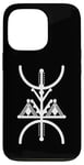 Coque pour iPhone 13 Pro Motif de la culture berbère - Algérie Maroc Tunisie