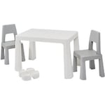 LIBERTY HOUSE TOYS Table And Chairs Set BS-8817W Multicolour 780 (W) x 500 (D) x 490 (H) mm