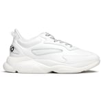 Hugo Mens Leon Runn Trainers - White - Size UK 10