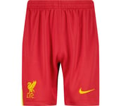 Liverpool FC Home JR shorts Barn GYM RED/WHITE/CHROME YELLOW XS