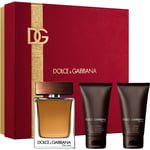 Dolce & Gabbana Gift Set The One Pour Homme 100 ml + After Shave Balm 50 Shower Gel box