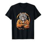 Tiger Jiu Jitsu Gi Circular Belt Karate tiger T-Shirt