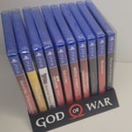 Exposant 10 jeux GOD OF WAR ps2, ps4, ps5, xbox, gc, wii, wiiu