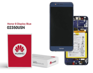 Huawei Honor 8 OEM Service Part Screen Inc. Battery 02350VAS- BLEU