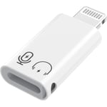 iPhone OTG-adapter, USB Typ C Hona till Lightning Hane Laddare Data Synkronisering Dongel Typ C Kamerakortläsare Flash-enhet Tangentbord Mus U-disk