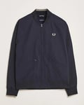 Fred Perry Textured Tennis Bomber Jacket Navy