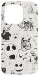 Coque pour iPhone 15 Pro Tim Burton L'Étrange Noël de Monsieur Jack Impression à l'encre