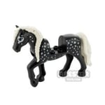 LEGO Animal Minifigure Horse with Braided Mane Spots