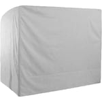 Housse de Balancelle de Jardin 3 Places Imperméable,220x125x175cm 210D Oxford Bache de Balancelle Anti-UV Couverture de Protection Balanoire