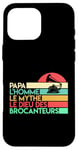 Coque pour iPhone 16 Pro Max Fete des peres humour brocante papa antiquaire antiquités