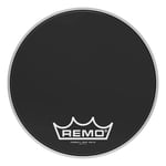 Remo PM-2414-MP- Powermax 2 Ebony Crimplock Bass Drumhead, 14"