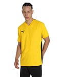 PUMA Maillot Teamcup Tee Homme, Cyber Jaune, L