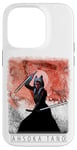 Coque pour iPhone 14 Pro Star Wars The Mandalorian Ahsoka Tano Painted Portrait