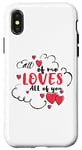 Coque pour iPhone X/XS All of Me Loves All of You - Messages amusants et motivants