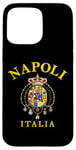 Coque pour iPhone 15 Pro Max Drapeau de l'Empire romain de Naples - Souvenir de l'Italie - Drapeau Napoli