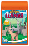 ThinkFun 76545-Flip N' Play Leaping Llamas-Le Jeu de logique-pour Enfants et Adultes 8 Ans-À partir de 1 Joueur, 76575, Blanc