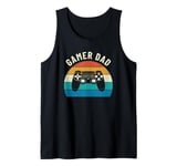 Mens Gamer Dad Gift for Father who Games Video Game Player Tank Top