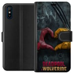 Xiaomi Redmi 9A Plånboksfodral Wolverine Deadpool