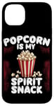 Coque pour iPhone 14 Plus Popcorn is My Spirit Snack Popcorn