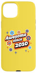 Coque pour iPhone 15 Plus Awesome Since 2010 15th Birthday Hippie Retro Born In 2010