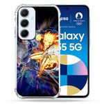 Cokitec Coque Renforcée pour Samsung Galaxy A55 5G Manga Naruto VS