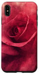 Coque pour iPhone XS Max Rose grunge douce beauté douce art floral vintage