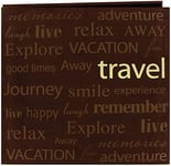 Pioneer en 12 x 30,5 cm Texte en Imitation Daim Post Bound Scrapbook de Voyage