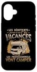 Coque pour iPhone 16 Camping Car Campeur Camping Cadeau Homme