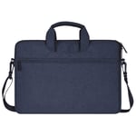 ZYDP Laptop Messenger Shoulder Bag for MacBook Pro Air, Notebook Computer (Color : Navy blue, Size : 14.1 inches)