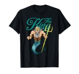 The King Poseidon King Triton Merman Mermaid Dad T-Shirt