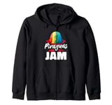 Piraguas Are My Jam Shaved Ice Fruit Puerto Rico Zip Hoodie