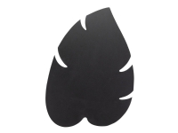 Securit® Silhouette Leaf väggtavla i svart