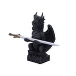 Nemesis Now Dragon Serment Porte-Stylo Noir 15,2 cm