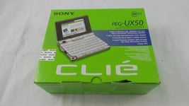 Sony CLIE Handheld Palm OS Camera IrDA Bluetooth Wi-Fi (PEG-UX50/E)