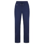 Lacoste Stretch Waist Mens Navy Track Pants - Blue Cotton - Size 40 (Waist)