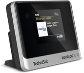 Digitradio 10 Ir - Adaptateur Radio Internet Et Dab+ (Wlan, Ecran Couleur, Bluetooth, Télécommande, Réveil, Idéal Pour Les Chaînes Hi-Fi Et Stéréo) Noir/Argent