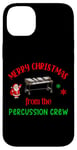 Coque pour iPhone 14 Plus Joyeux Noël de la part du musicien Xylophone Crew Band