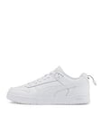 Puma Womens Rebound Game Low Trainers - White/white, White, Size 3, Women