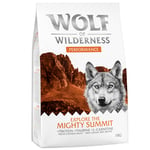 3 + 1 kaupan päälle! 4 x 1 kg Wolf of Wilderness -koiranruokaa - Explore The Mighty Summit - kana (Performance)