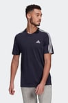 adidas Men's M 3s Sj T SHIRT SHORT SLEEVE , Legend Ink, 4XL UK