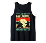 Mens Kendo Wrestler - I am the awesome Kendo Fighter Tank Top