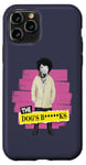 Coque pour iPhone 11 Pro Pets Rock Punk Band Bass Player Chien