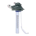 Qqmora thermomètre flottant Thermomètre de piscine flottant étanche en forme de tortue d'eau, thermomètre de jardin barometre