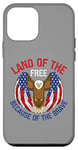 Coque pour iPhone 12 mini USA Eagle : le pays de la liberté grâce aux braves