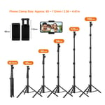 Cell Phone Camera Tripod Stand 360 Degree Rotation Easy To Set Up Flexible