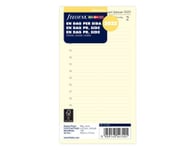 Filofax Personal Dagbok Refill 2025 d/s