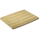 Westmark Planche à découper – planche de cuisine pour couper et hacher, planche à découper en bois robuste, également idéale pour servir – bambou, 50 x 35 cm