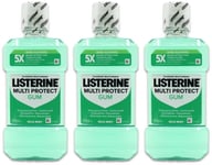 Listerine Multi Protect Gum 500ml X 3